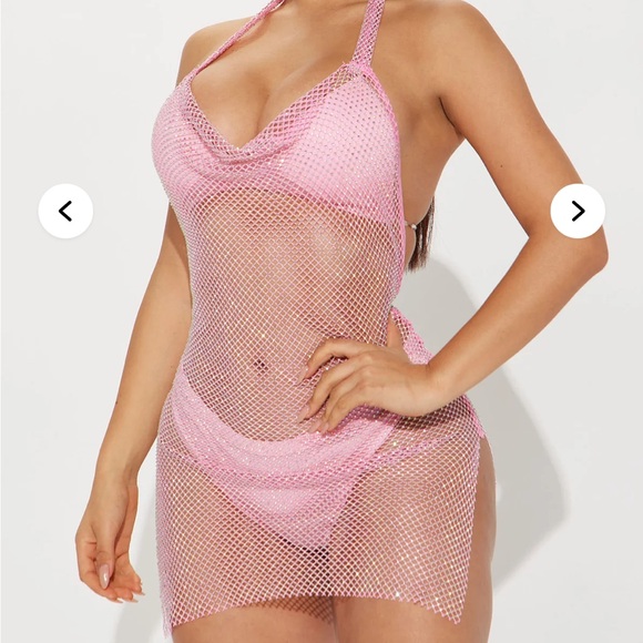 Fashion Nova Dresses & Skirts - Fashion nova rhinestone dress med nwt